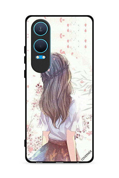 Covernex غطاء حماية لهاتف OnePlus Nord CE4 Lite 5G بطبعة فتاة لطيفة في حالة ت...