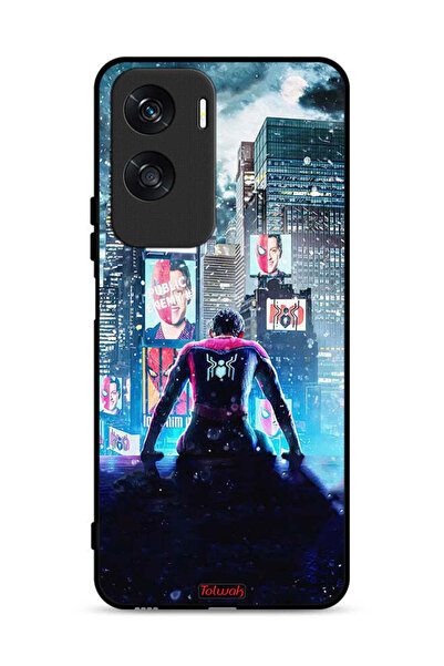 Tolwak غطاء حماية لهاتف Honor X50i 5G بتصميم سبايدر مان