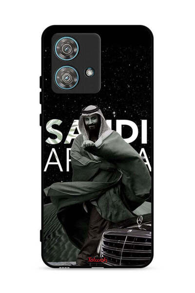 Tolwak غطاء حماية لهاتف موتورولا إيدج 40 نيو 5G ولي العهد الأمير محمد بن سلمان