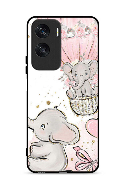 Covernex غطاء حماية لهاتف Honor X50i 5G برسومات فيلة صغيرة