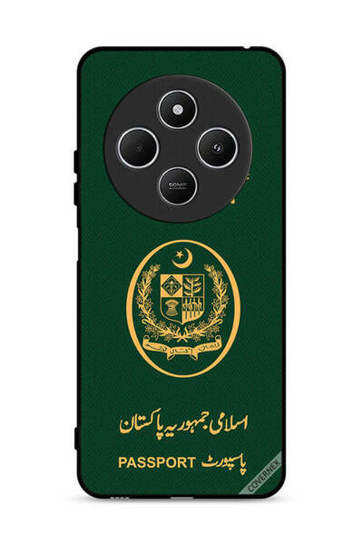 Covernex غطاء حماية لهاتف شاومي ريدمي 14R 5G بنمط جواز السفر الباكستاني