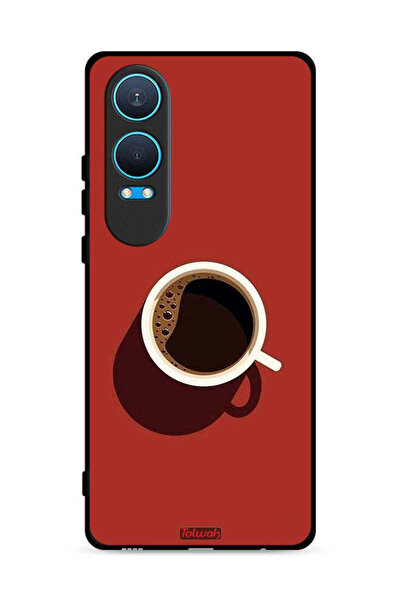 Tolwak غطاء حماية لهاتف OnePlus Nord CE4 Lite 5G بفنجان قهوة