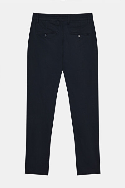 W Collection Dark Blue Pipe Leg Sports Pants