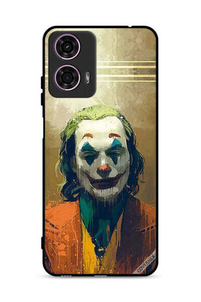 Covernex Motorola Moto G24 4G Protective Case Cover Joker Paint Art