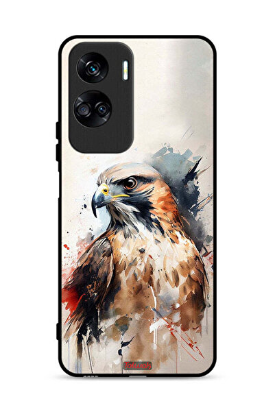 Tolwak غطاء حماية لهاتف Honor 90 Lite 5G بتصميم نسر تجريدي