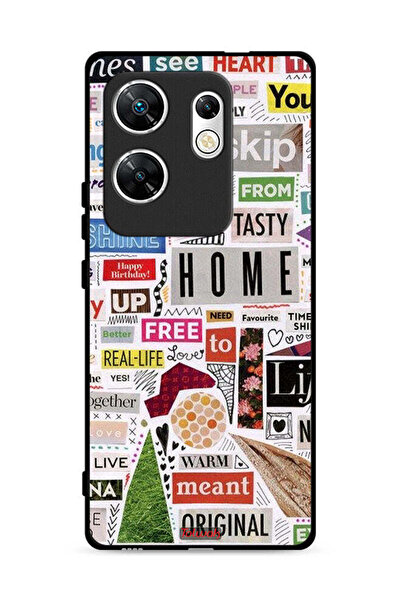 Tolwak غطاء حماية لهاتف Infinix Zero 30 4G مع ملصقات أصلية