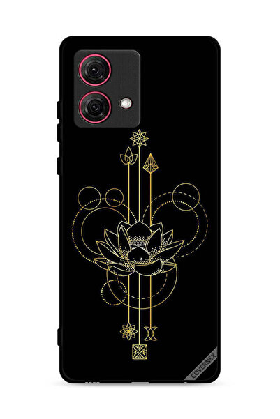 Covernex غطاء حماية لهاتف موتورولا موتو جي 84 5 جي بنقشة زهور عصرية