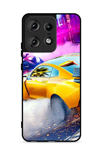Covernex غطاء حماية لهاتف موتورولا إيدج 50 برو 5G بتصميم سيارة سباق
