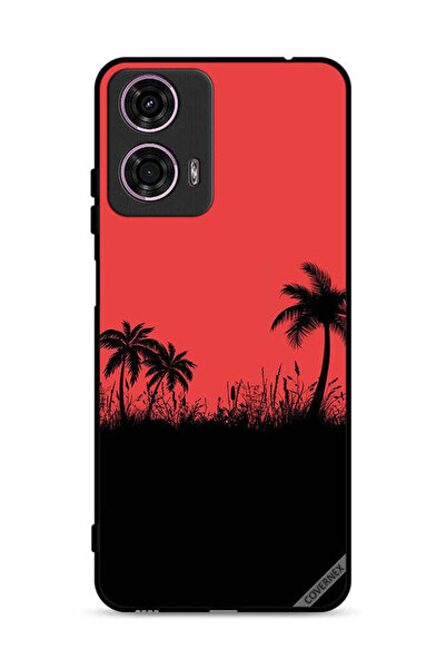 Covernex غطاء حماية لهاتف موتورولا موتو جي 24 4G - أشجار التمر