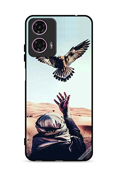 Covernex غطاء حماية لهاتف موتورولا موتو جي 24 4G بتصميم إيجل لاندينج