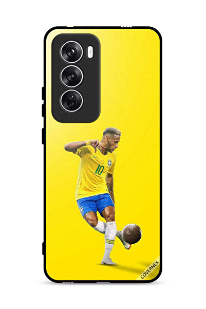 Covernex غطاء حماية لهاتف Oppo Reno12 5G، نيمار مع كرة قدم