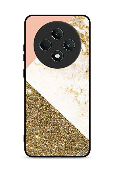 Covernex غطاء حماية لهاتف Oppo Reno12 F 4G بنقشة لامعة ورخامية