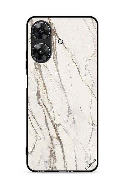 Covernex غطاء حماية لهاتف Realme Note 60 4G بتصميم رخامي
