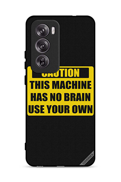 Covernex غطاء حماية لهاتف Oppo Reno12 Pro 5G تحذير: هذه الآلة لا تحتوي على دم...