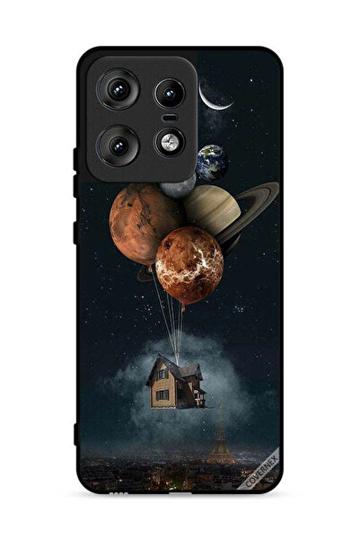 Covernex Motorola Edge 50 Pro 5G Protective Case Cover Balloon Planets Takes ...