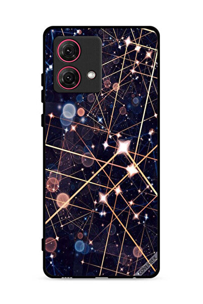 Covernex غطاء حماية لهاتف موتورولا موتو جي 84 5 جي بنمط منحنيات الإضاءة