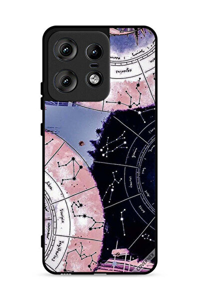 Covernex غطاء حماية لهاتف موتورولا إيدج 50 برو 5G بخلفية برج الأبراج والتنجيم