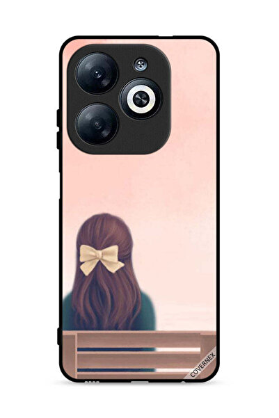 Covernex Infinix Smart 8 4G Protective Case Cover Alone Cute Girl