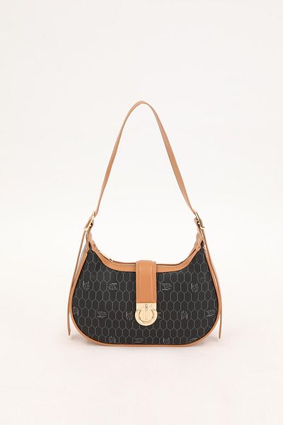 Levidor Geantă de mână și de umăr pentru femei Black Camel 930211