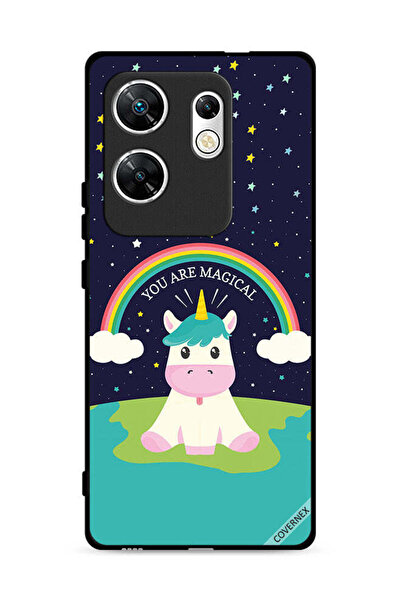 Covernex غطاء حماية لجهاز Infinix Zero 30 4G بتصميم وحيد القرن السحري