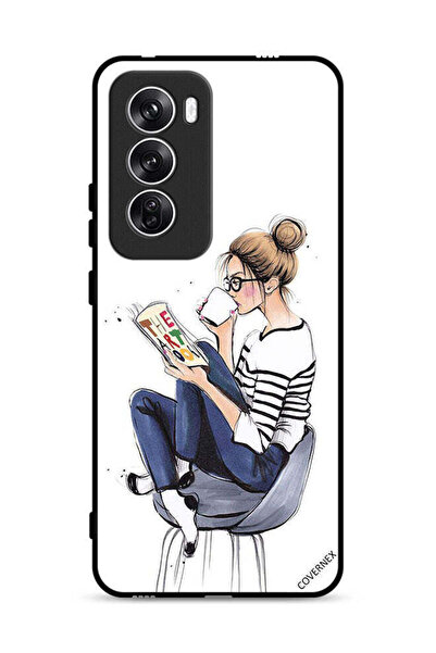 Covernex غطاء حماية لهاتف Oppo Reno12 5G - قراءة كتاب الفن