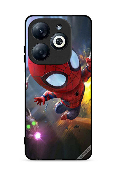 Covernex غطاء حماية لهاتف Infinix Smart 8 4G بتصميم Spiderman In Action