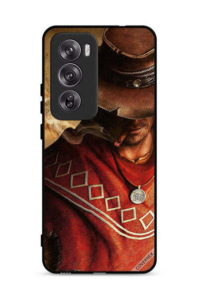 Covernex Oppo Reno12 Pro 5G Protective Case Cover Stylish Hat Man