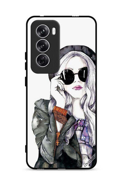 Covernex غطاء حماية لهاتف Oppo Reno12 5G بتصميم أنيق وجذاب لفتاة