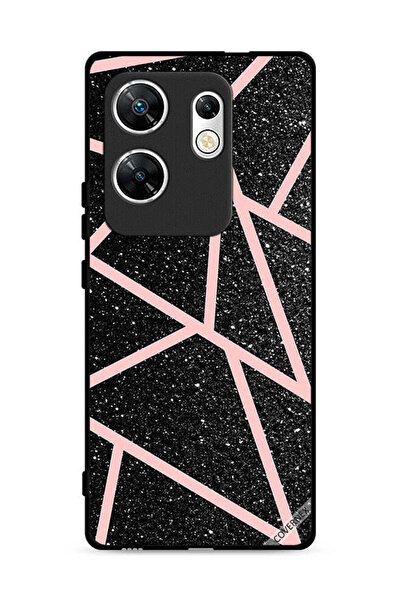 Covernex غطاء حماية لهاتف Infinix Zero 30 4G بنقشة لامعة ومسارات