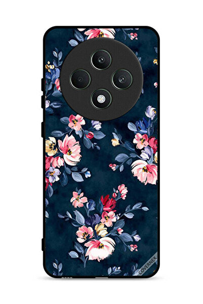Covernex غطاء حماية لهاتف Oppo Reno12 F 4G مزين بزهور مرسومة يدويًا