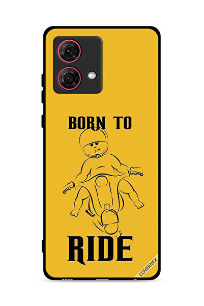 Covernex غطاء حماية لهاتف موتورولا موتو جي 84 5 جي - Born To Ride