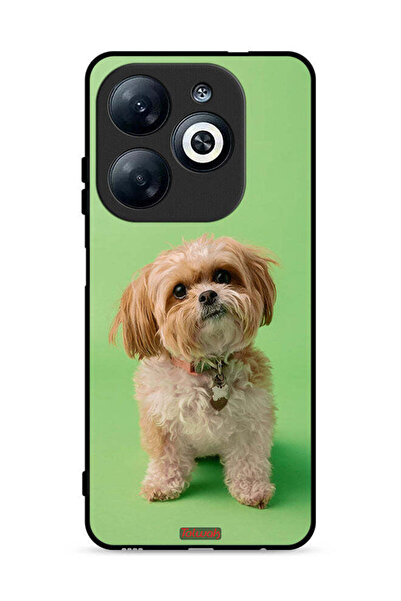 Tolwak غطاء حماية لهاتف Infinix Smart 8 4G بتصميم جرو لطيف