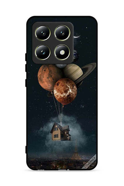 Covernex غطاء حماية لهاتف Xiaomi 14T 5G بتصميم Balloon Planets Takes Home