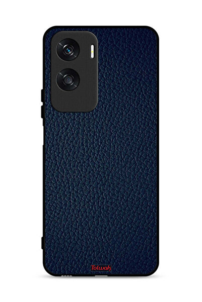 Tolwak غطاء حماية جلدي بنقشة جلد لهاتف Honor X50i 5G