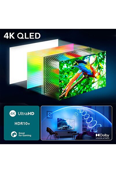 Philips Ambilight TheOne 55PUS9000 4K UHD QLED 139cm 55" Smart TV Dolby Vision TitanOS