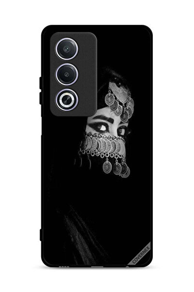 Covernex غطاء حماية لهاتف Oppo A3 Pro 5G بعيون جميلة ووجه فتاة مزين بالمجوهرات