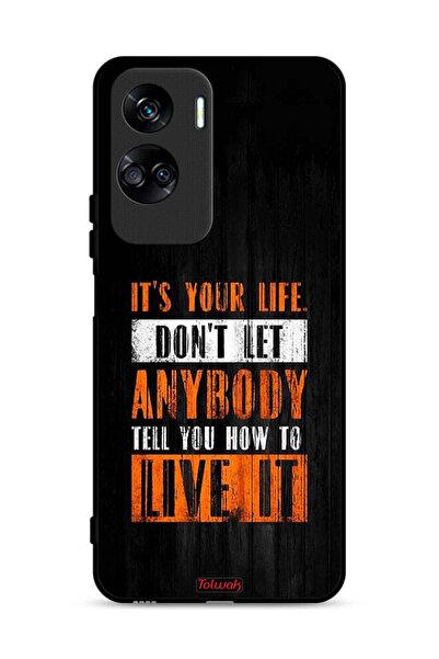 Tolwak غطاء حماية لهاتف Honor 90 Lite 5G Its Your Life