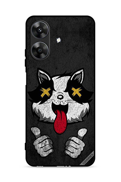 Covernex غطاء حماية لهاتف Realme Note 60 4G بتصميم قطة مارشميلو