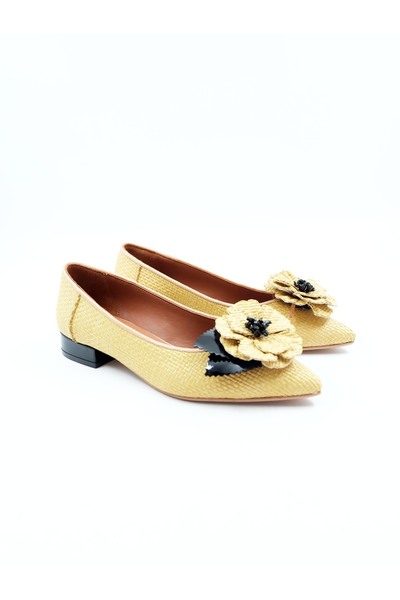 Tenau Women's Genuine Leather Ballerinas