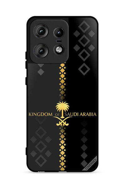 Covernex غطاء حماية لهاتف موتورولا إيدج 50 برو 5G بنقشة المملكة العربية السعودية