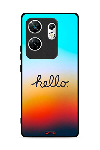 Tolwak غطاء حماية لهاتف Infinix Zero 30 4G Hello