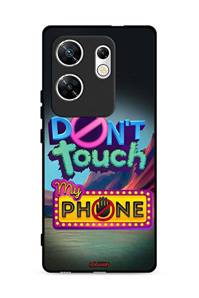 Tolwak غطاء حماية لهاتف Infinix Zero 30 4G، لا تلمس هاتفي