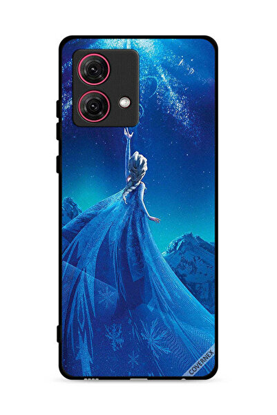 Covernex غطاء حماية لهاتف موتورولا موتو جي 84 5 جي بطبعة فروزن إلسا
