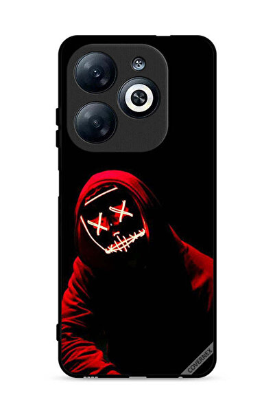 Covernex غطاء حماية لهاتف Infinix Smart 8 4G بقناع الهالوين