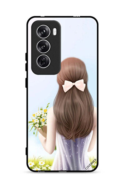 Covernex غطاء حماية Oppo Reno12 5G بتصميم فتاة جميلة