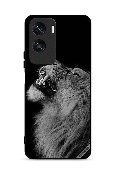 Covernex غطاء حماية لهاتف Honor X50i 5G بتصميم الأسد المبهج