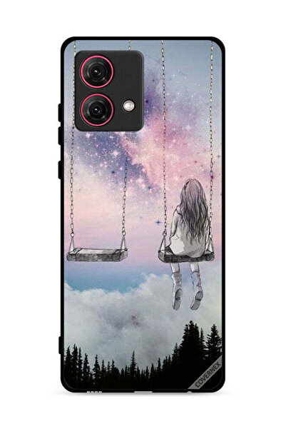 Covernex غطاء حماية موتورولا موتو جي 84 5 جي برسومات فتاة وحيدة