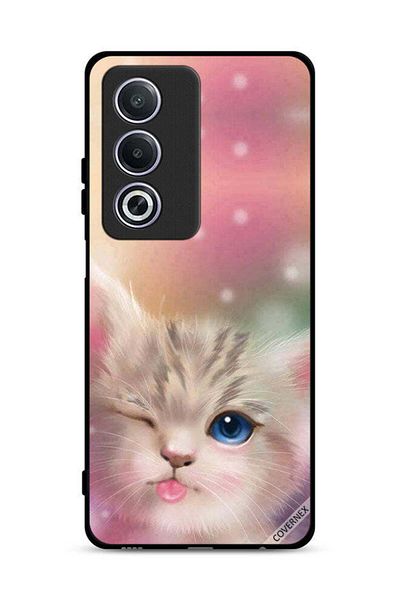 Covernex غطاء حماية لهاتف Oppo A3 Pro 5G بتصميم قطة لطيفة