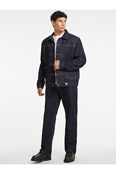 Guess Jeans Erkek Denim Ceket