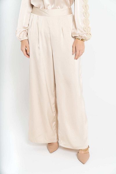 Nichii Women's Wide-Leg Solid Pants